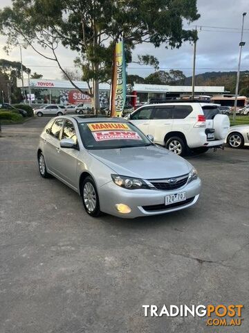 2009 SUBARU IMPREZA RX G3 MY09 AWD HATCHBACK