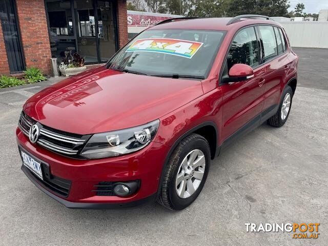 2014 VOLKSWAGEN TIGUAN 132TSI PACIFIC 5N MY14 FOUR WHEEL DRIVE SUV