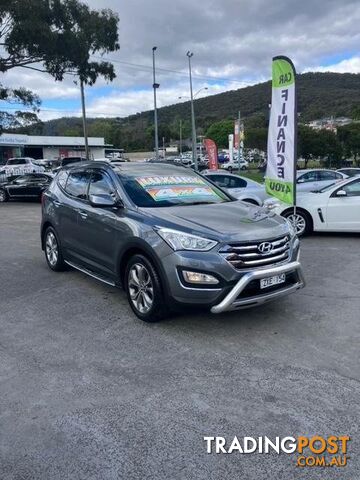 2013 HYUNDAI SANTA FE HIGHLANDER DM MY14 4X4 ON DEMAND SUV