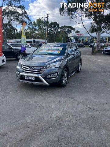 2013 HYUNDAI SANTA FE HIGHLANDER DM MY14 4X4 ON DEMAND SUV