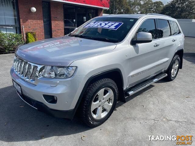 2012 JEEP GRAND CHEROKEE OVERLAND WK MY13 4X4 CONSTANT SUV