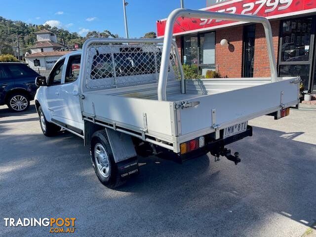 2017 HOLDEN COLORADO LS RG MY18 4X4 DUAL RANGE DUAL CAB CAB CHASSIS