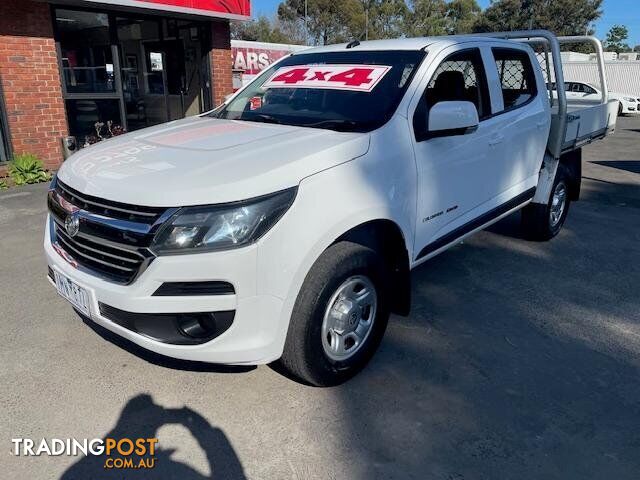 2017 HOLDEN COLORADO LS RG MY18 4X4 DUAL RANGE DUAL CAB CAB CHASSIS