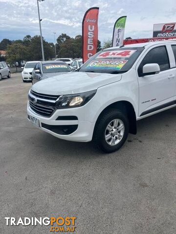 2017 HOLDEN COLORADO LS RG MY18 4X4 DUAL RANGE DUAL CAB CAB CHASSIS