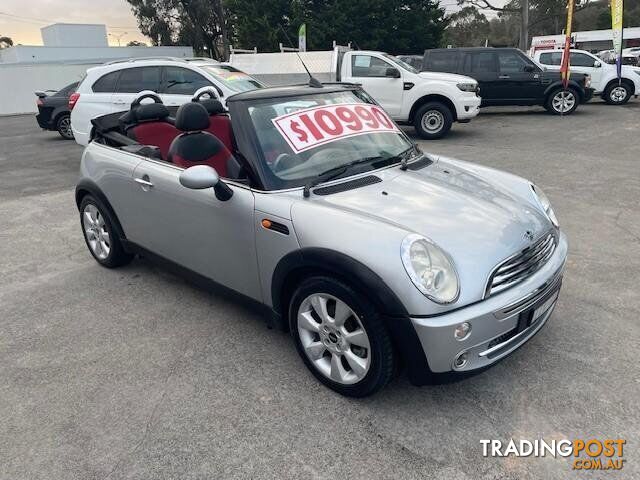 2005 MINI CABRIO COOPER S R52 MY05 CONVERTIBLE