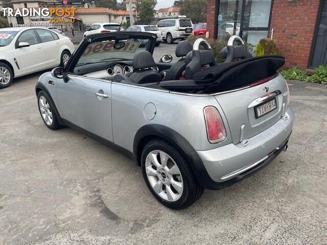 2005 MINI CABRIO COOPER S R52 MY05 CONVERTIBLE