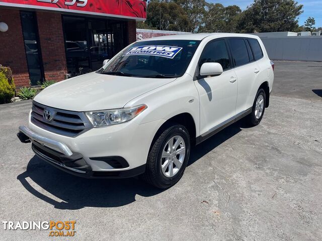 2012 TOYOTA KLUGER KX-R GSU40R MY12 SUV