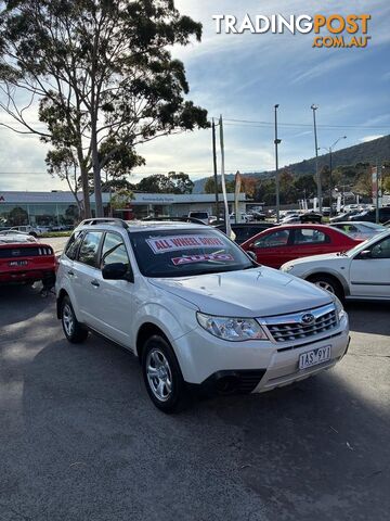 2012 SUBARU FORESTER X S3 MY12 AWD