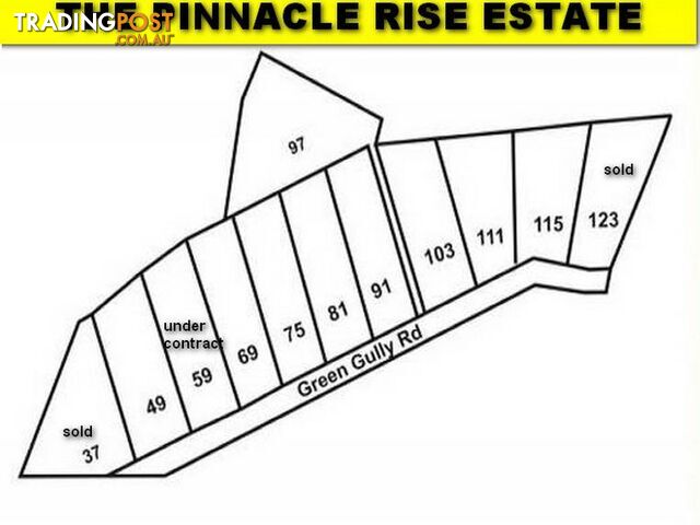 Lot PINNACLE RISE ESTATE/49-115 Green Gully Road UPPER LOCKYER QLD 4352