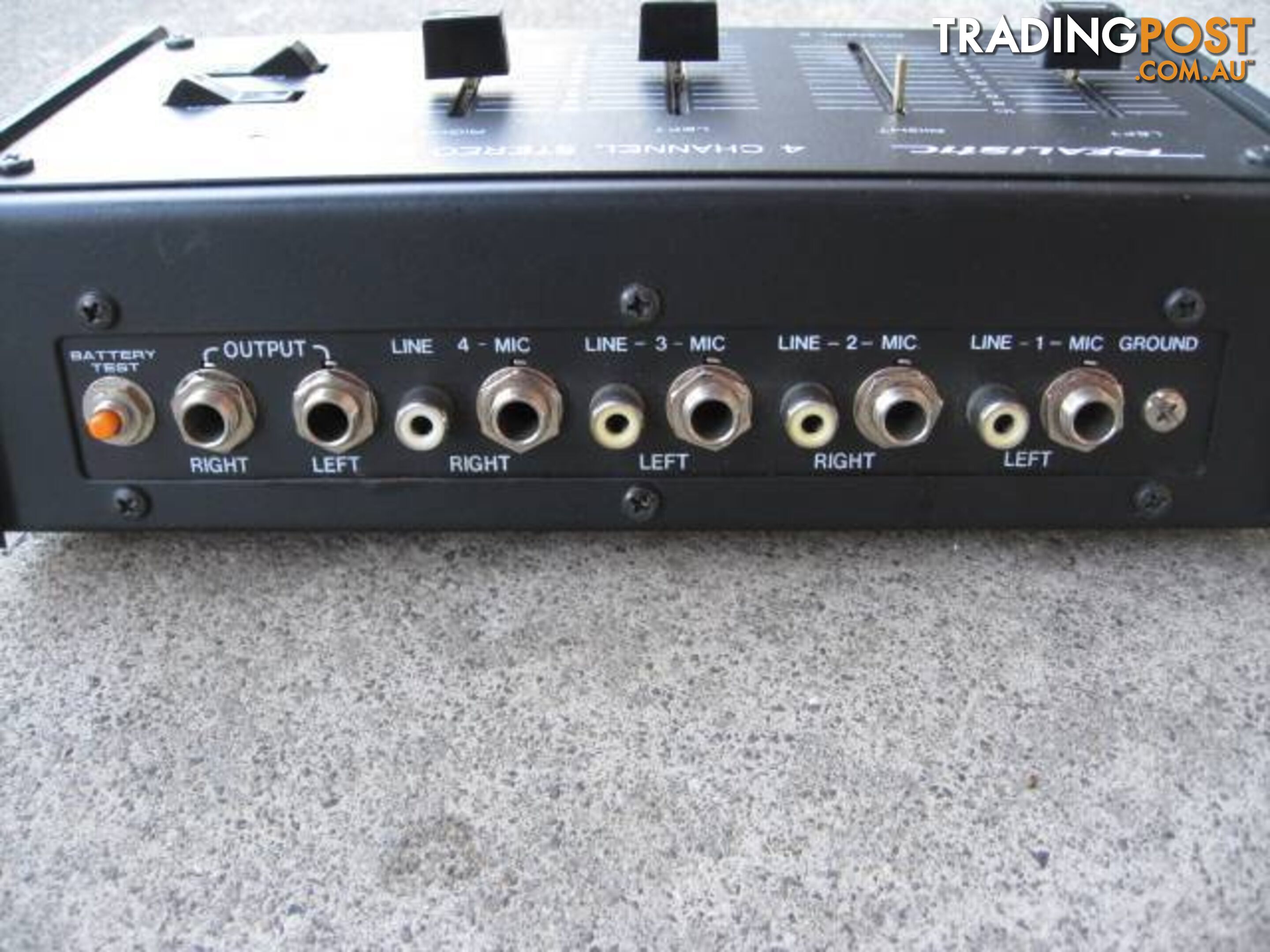 REALISTIC 4 CHANNEL STEREO MICROPHONE MIXER pickup 3168 or post