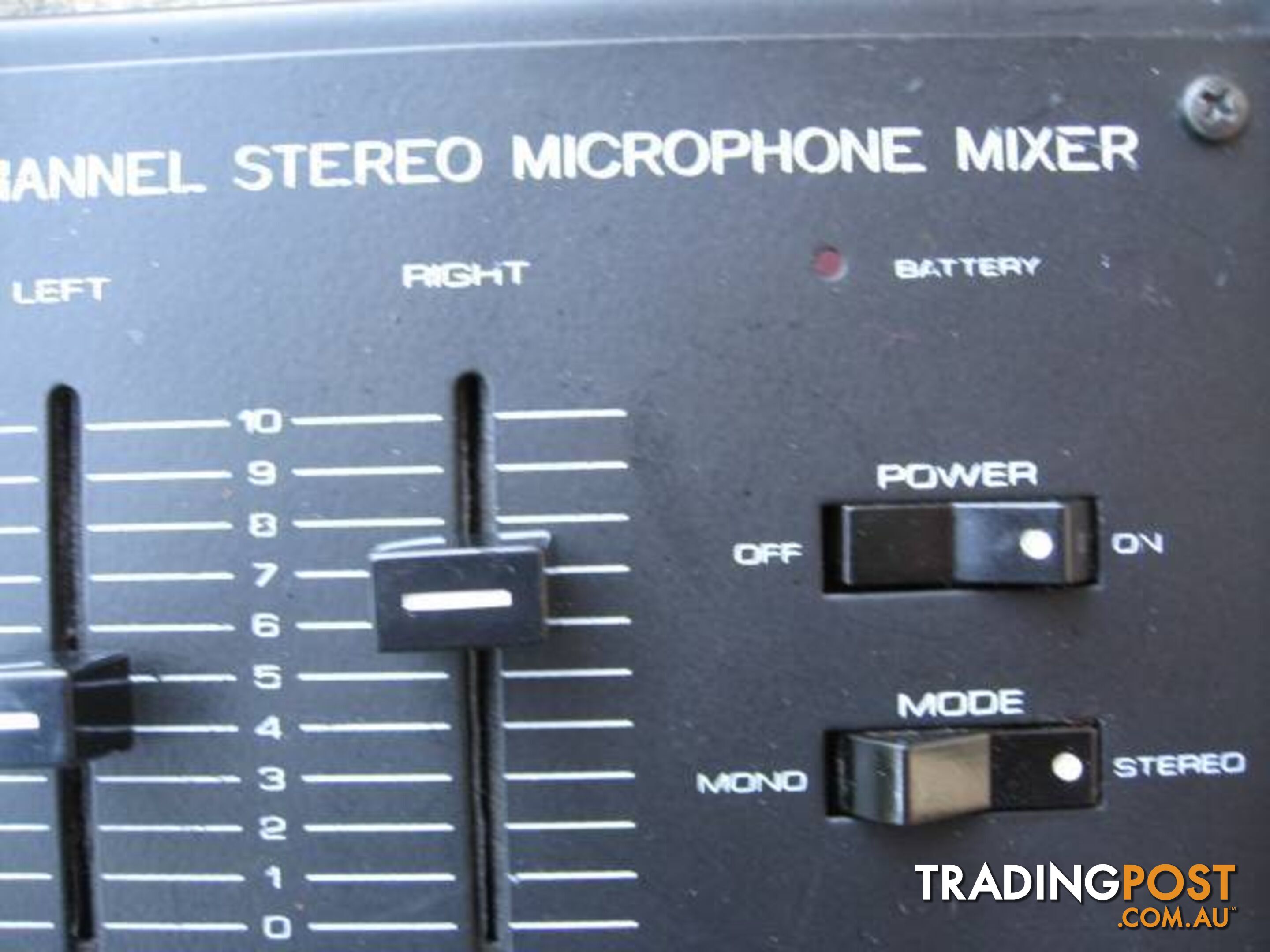 REALISTIC 4 CHANNEL STEREO MICROPHONE MIXER pickup 3168 or post