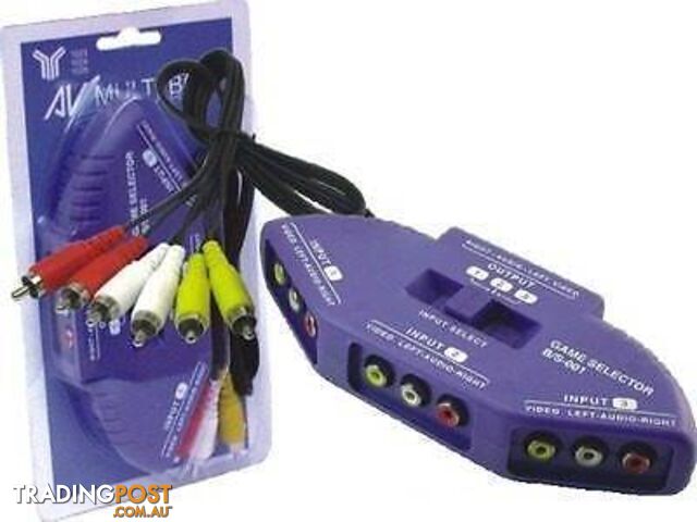 Game Selector BS-001 Multimedia Home Video Game Console System AV