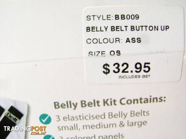 NEW Original Organic Pocket Wrap Carrier +dvd + BELLY BELT KIT B