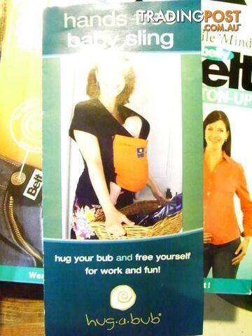 NEW Original Organic Pocket Wrap Carrier +dvd + BELLY BELT KIT B - photo 4 of 9