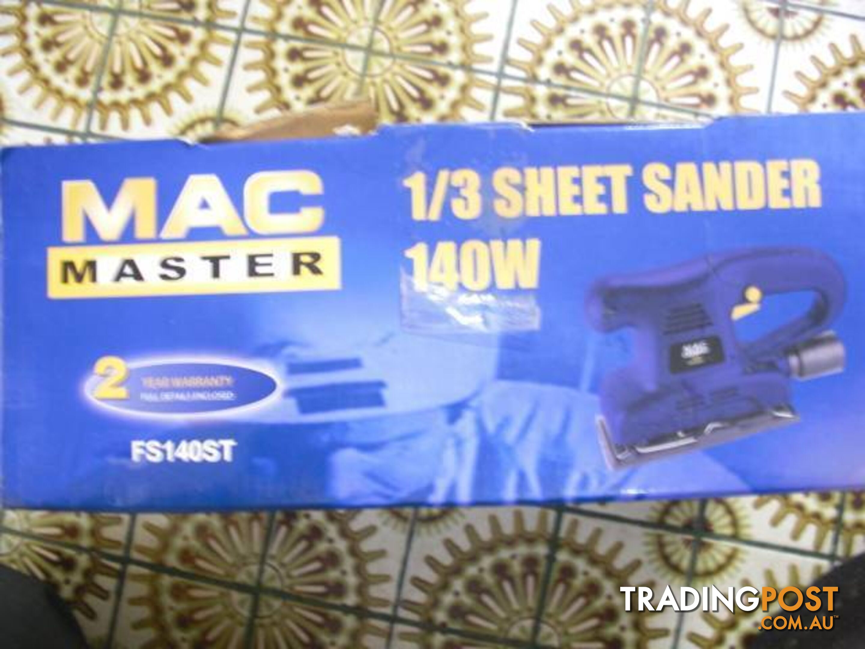 NEW MAC MASTER 1/3 SHEET SANDER