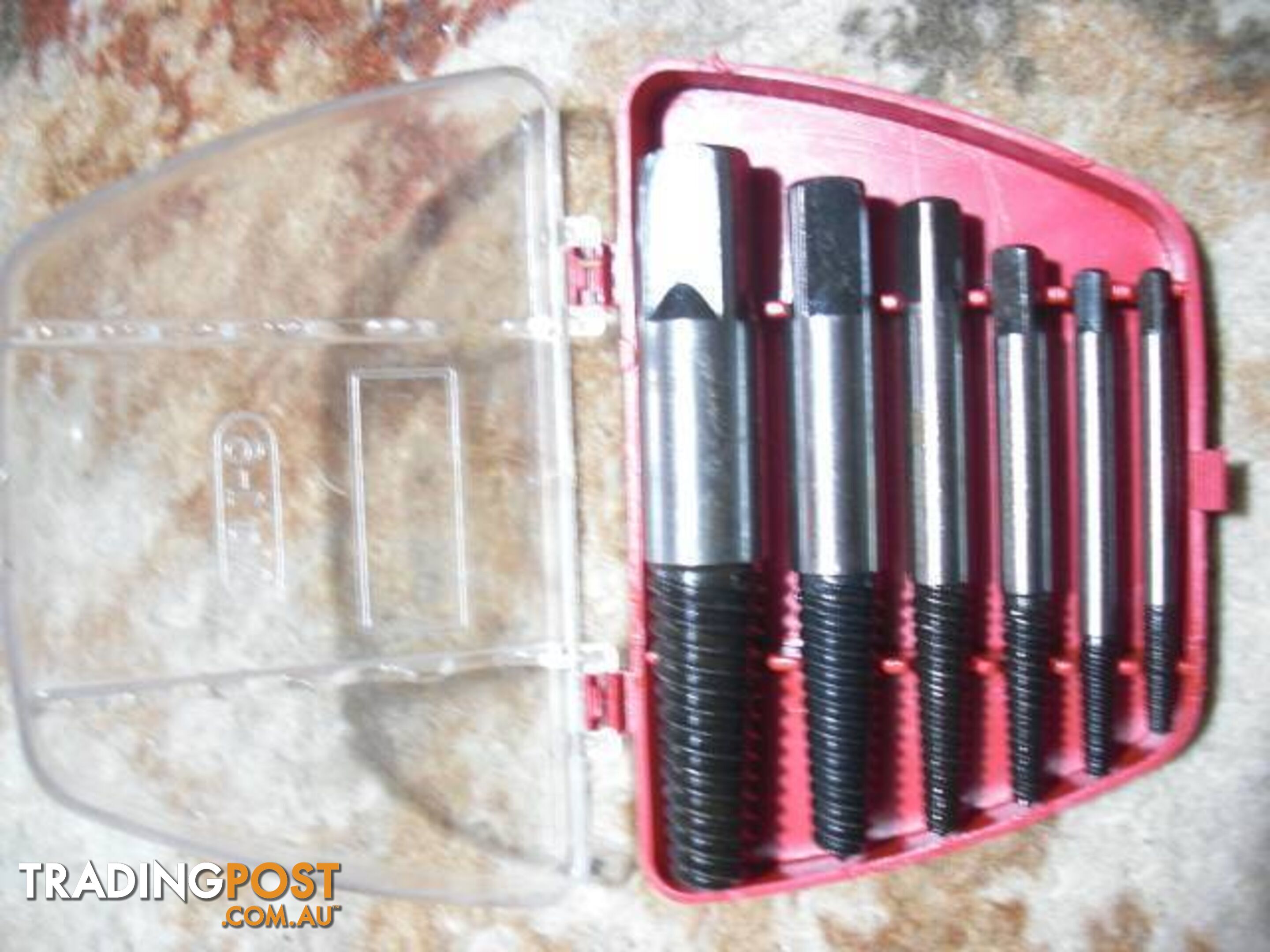6 PC Screw Extractor Bolt Stud Remover Tool Set 3-25mm Kit.
