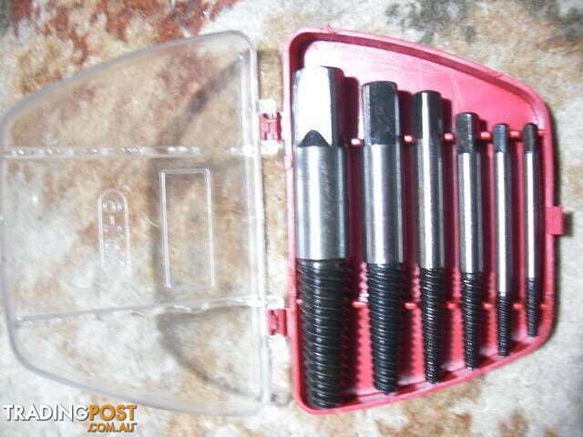 6 PC Screw Extractor Bolt Stud Remover Tool Set 3-25mm Kit. - photo 4 of 4