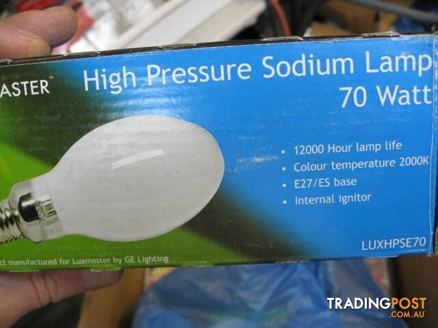 NEW HIGH PRESSURE SODIUM LAMP 70W plant garden PICKUP OR POST