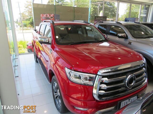 2022 GWM UTE CANNON-X NPW 4X4 DUAL CAB UTILITY