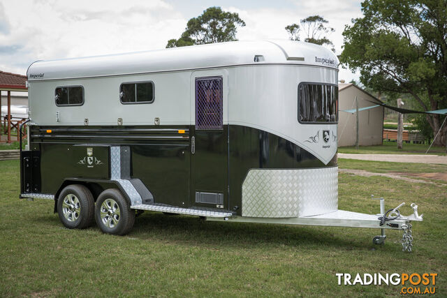 Imperial 2 Horse Angle Load Warmblood Camper