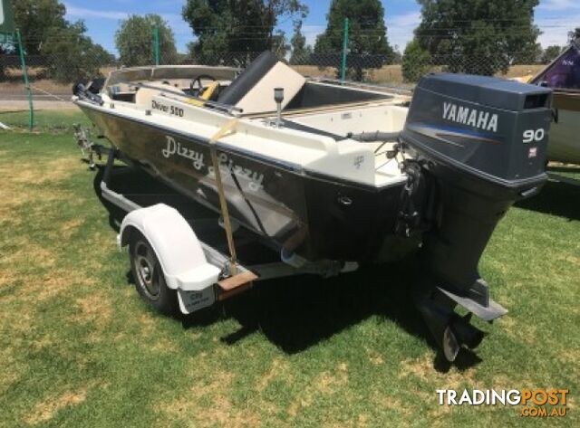 #1066 YAMAHA 90HP OUTBOARD GAL TRAILER 6 SEATER CANOPY BOAT COVER