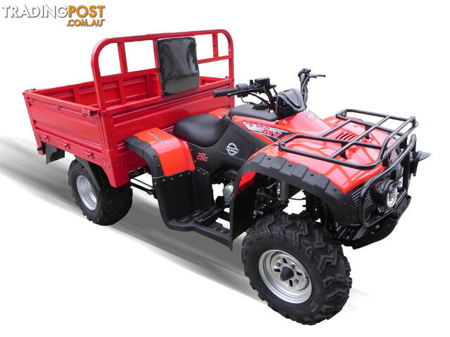 2016 ELSTAR CG250S AG BOSS - OPEN DIFF 250CC ADULT QUAD BIKE FARM ATV TILT TRAY