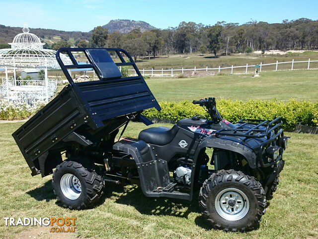 2016 ELSTAR CG250S AG BOSS - OPEN DIFF 250CC ADULT QUAD BIKE FARM ATV TILT TRAY