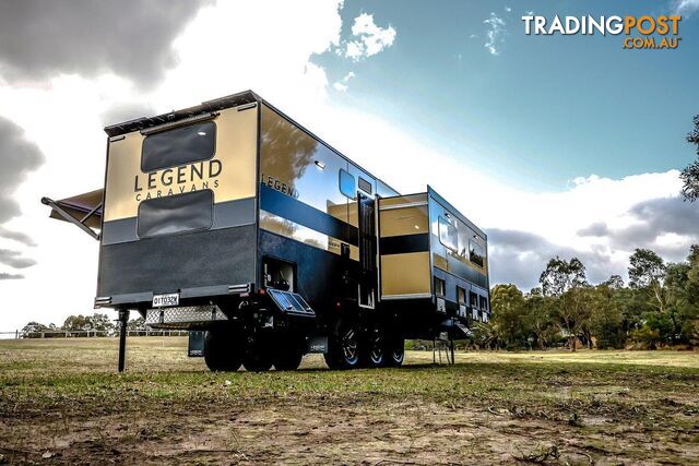2025 LEGEND CARAVANS TYCOON SLIDER 28FT - TRIAXLE - FAMILY VAN 2-BUNK    - photo 2 of 18