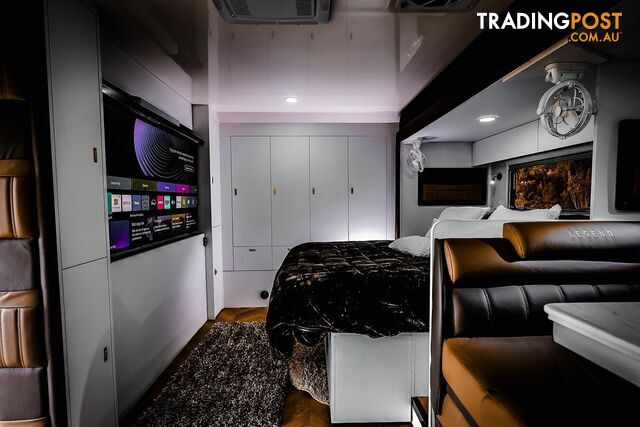 2025 LEGEND CARAVANS TYCOON SLIDER 28FT - TRIAXLE - FAMILY VAN 2-BUNK    - photo 5 of 18