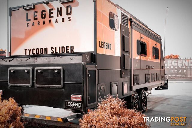 2026 LEGEND CARAVANS TYCOON SLIDER 23' SLIDEOUT LUXURY $182 990 - photo 2 of 20