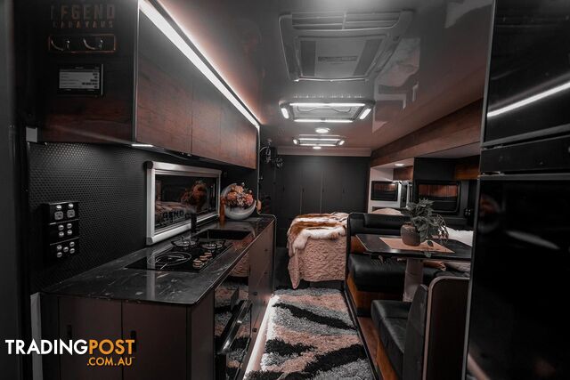 2026 LEGEND CARAVANS TYCOON SLIDER 23' SLIDEOUT LUXURY $182 990    - photo 5 of 20