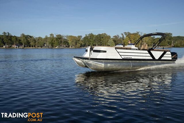 2024 VERANDA VERTEX VX25DCRC LUXURY TRITOON $199,900