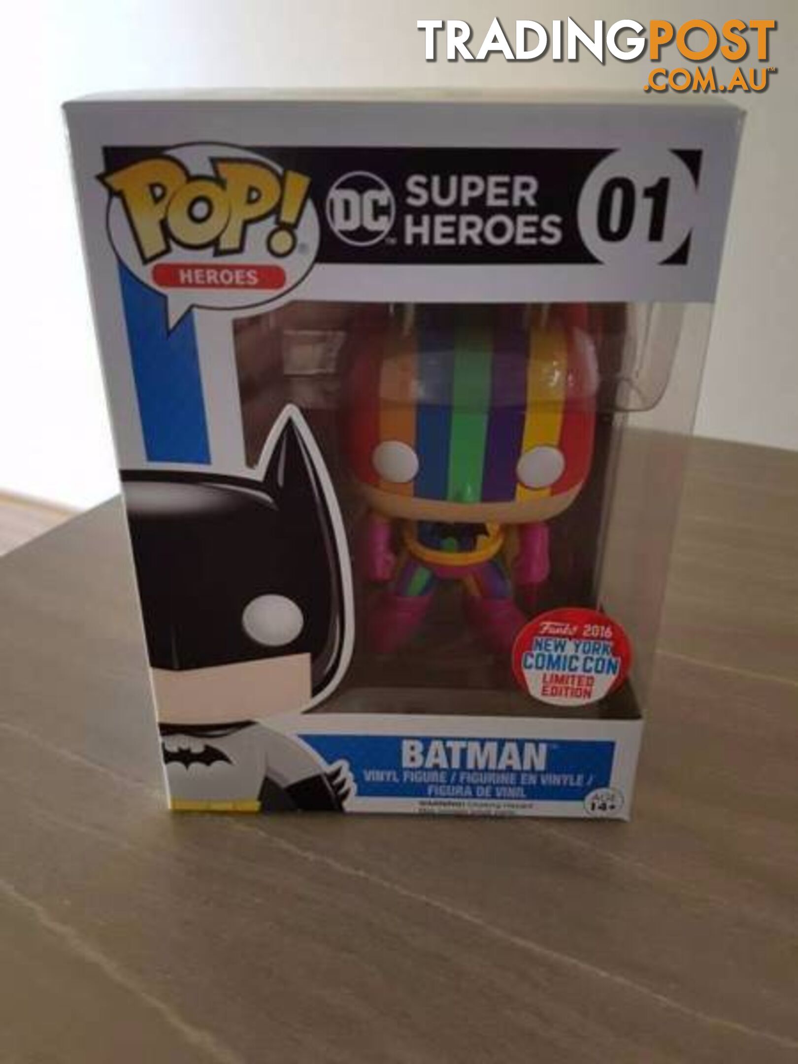 Batman - Batman Rainbow NYCC 2016 US Exclusive Pop! Vinyl [RS]