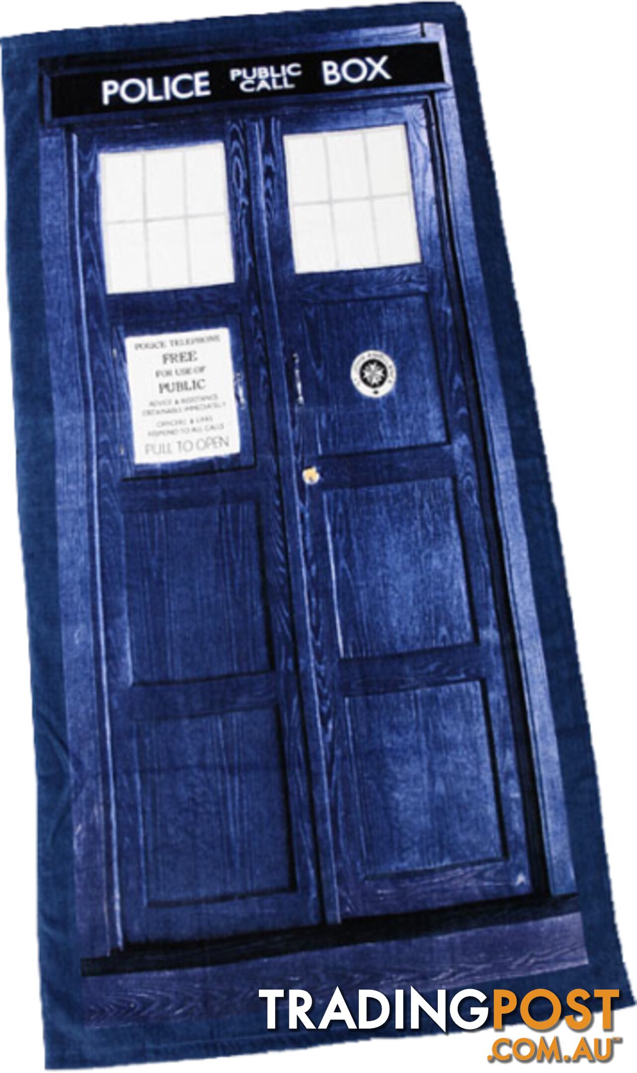 Doctor Who - TARDIS Bath/Beach Towel 150 X 75cm