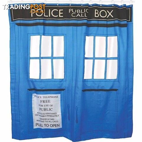 Doctor Who - TARDIS Shower Curtain