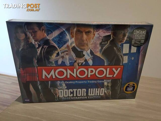 Dr Who Regeneration Monopoly