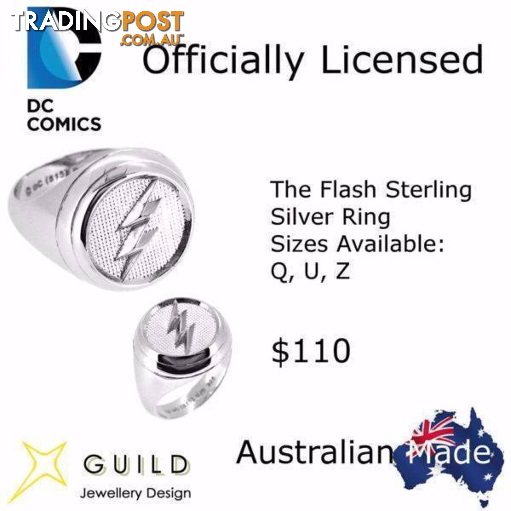 The Flash Sterling Silver Ring