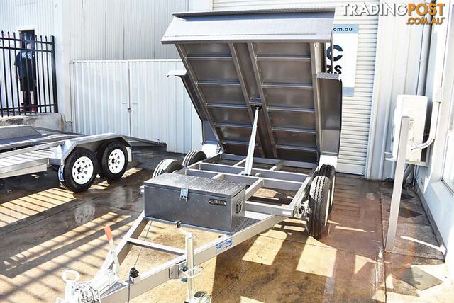 12X5 TIPPER BOX TRAILER  TANDEM AXLE, ATM: 1990  4500KG