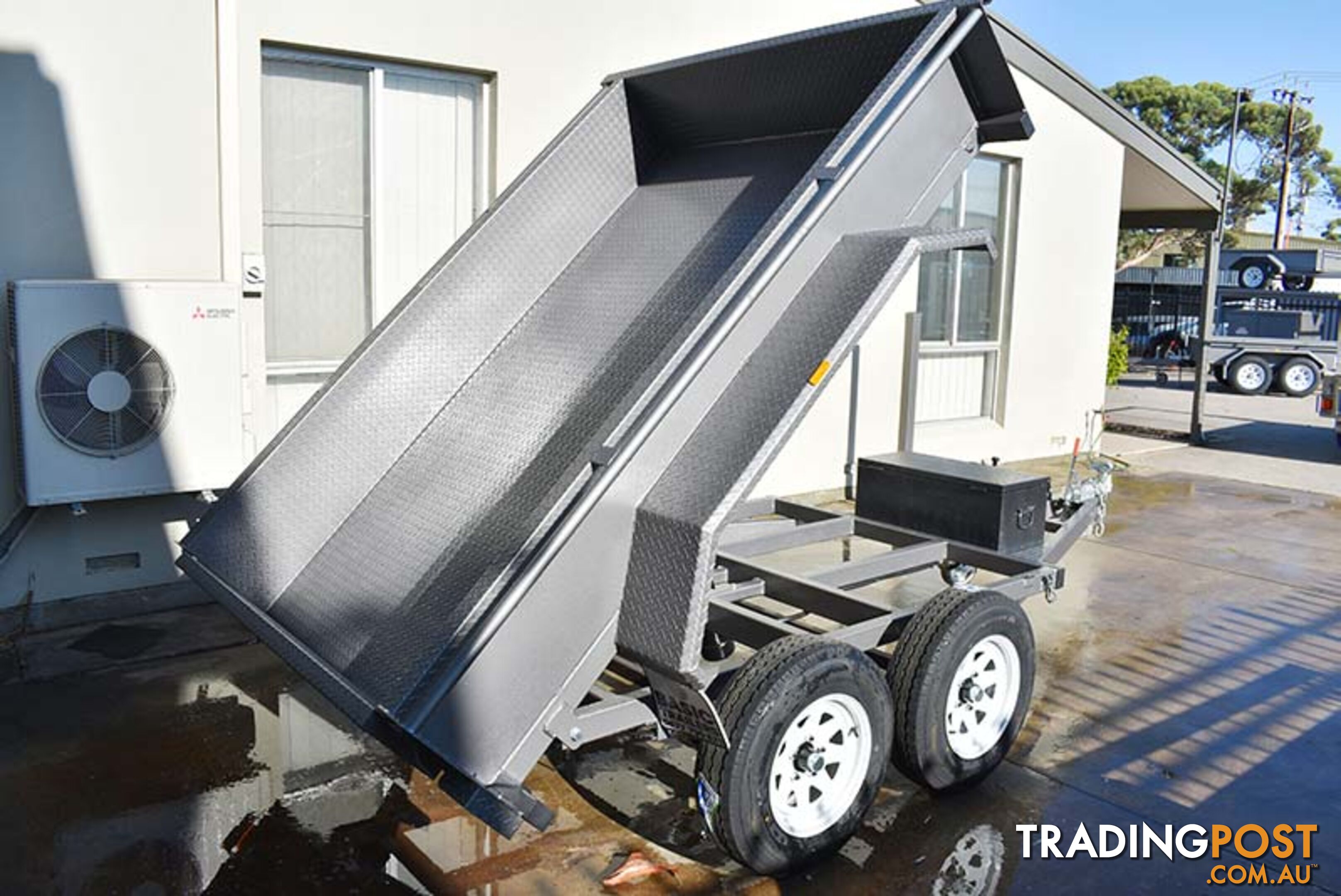 14X6 TIPPER BOX TRAILER  TANDEM AXLE, ATM: 1990  4500KG