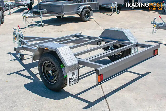 7X6 ROLLING CHASSIS TRAILER  SINGLE AXLE, ATM: 1350KG  2000KG