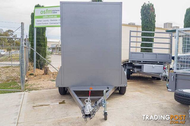 10X6 ENCLOSED 7FT TRAILER  TANDEM AXLE, ATM: 1990KG  3500KG