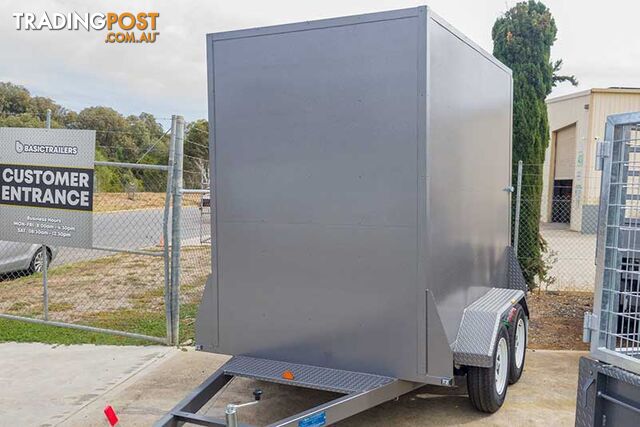 10X6 ENCLOSED 7FT TRAILER  TANDEM AXLE, ATM: 1990KG  3500KG