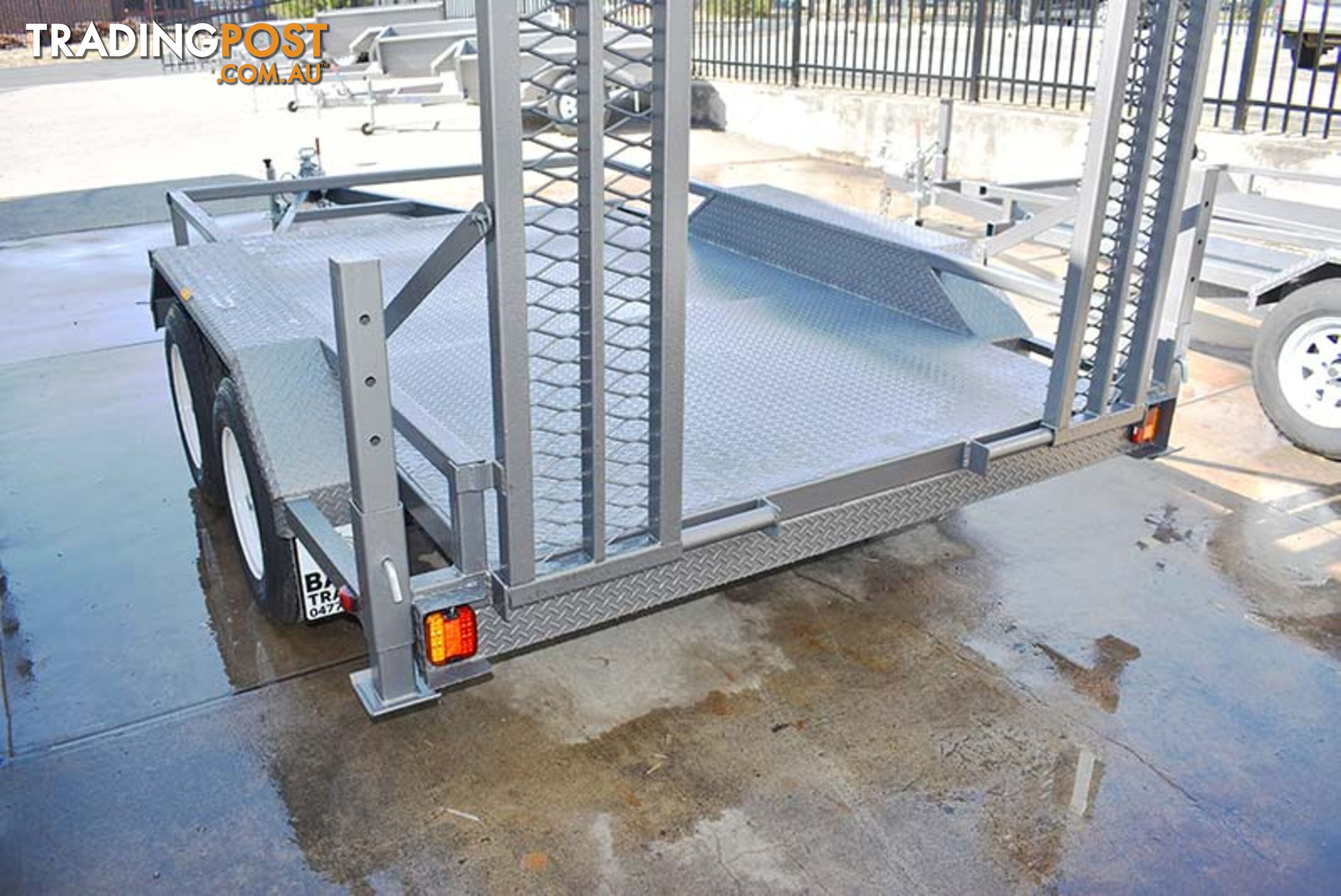 14X6 OPEN PLANT TRAILER  TANDEM AXLE, ATM: 1990  4500KG