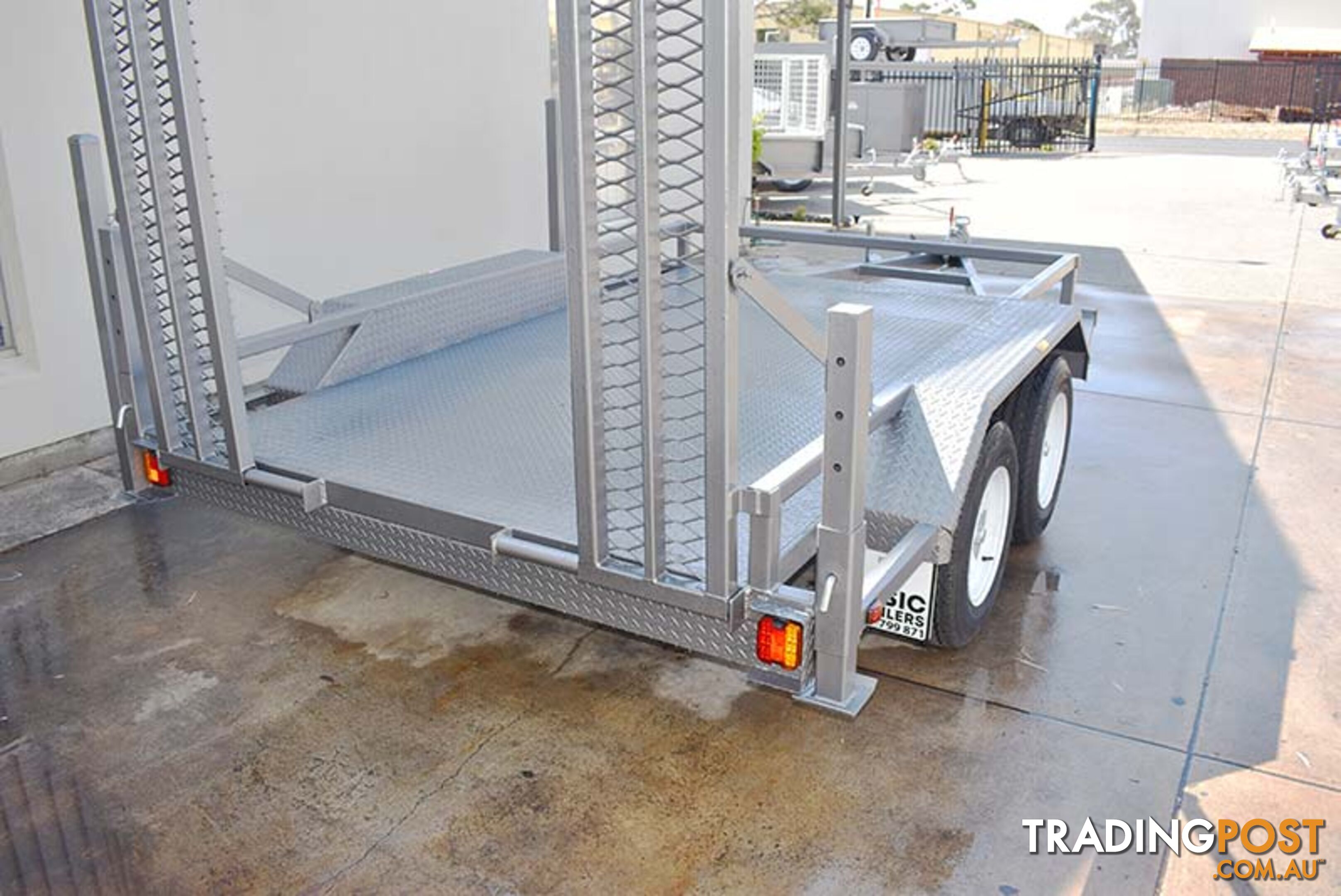 14X6 OPEN PLANT TRAILER  TANDEM AXLE, ATM: 1990  4500KG