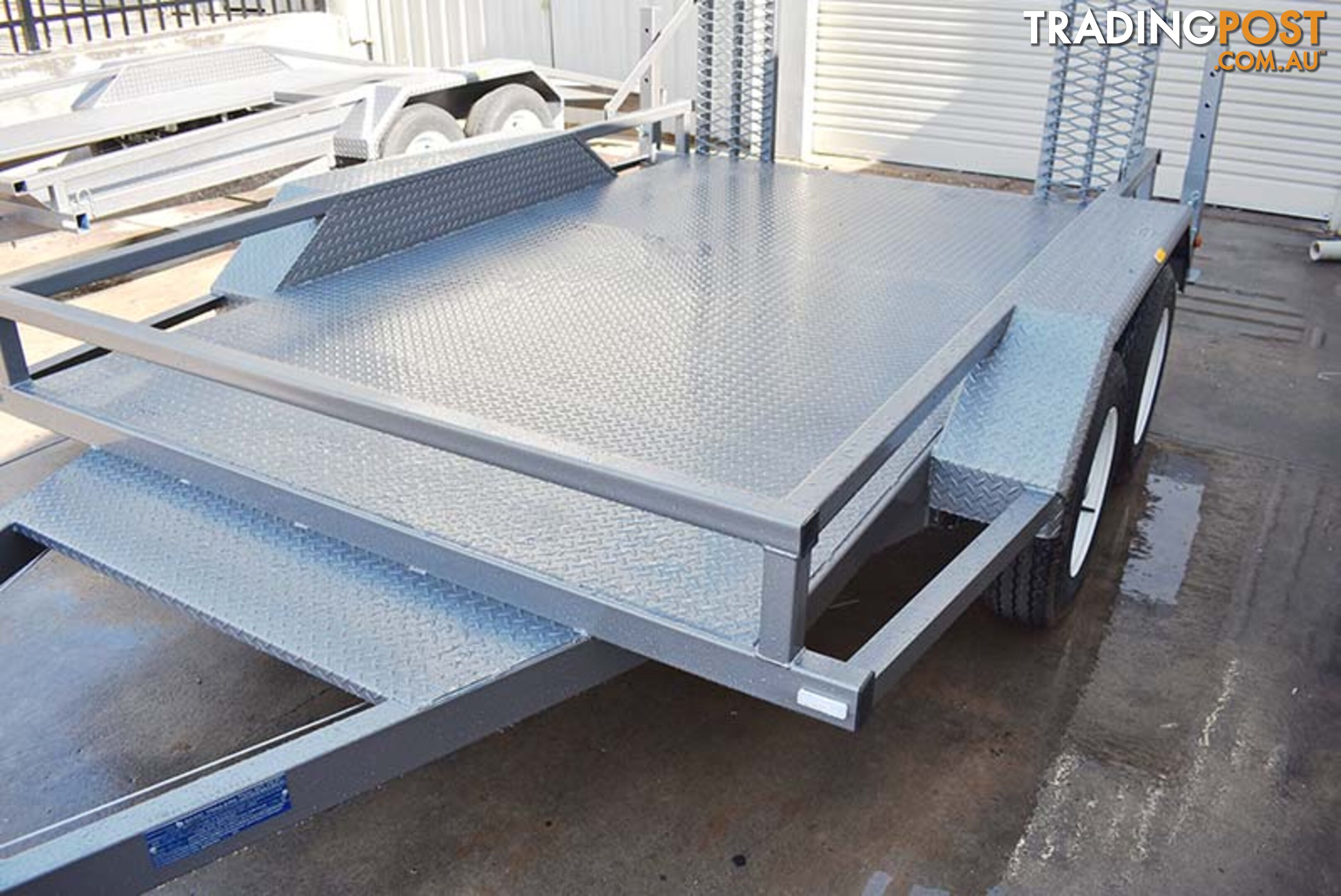 14X6 OPEN PLANT TRAILER  TANDEM AXLE, ATM: 1990  4500KG