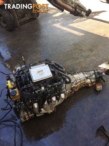 HOLDEN VZ SS LS1 5.7L V8 Complete motor 6 speed manual box and comput