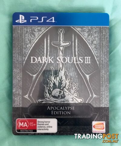 Ps4. Dark Souls 3. Apocalypse Edition. Excellent Condition $50 or Swap