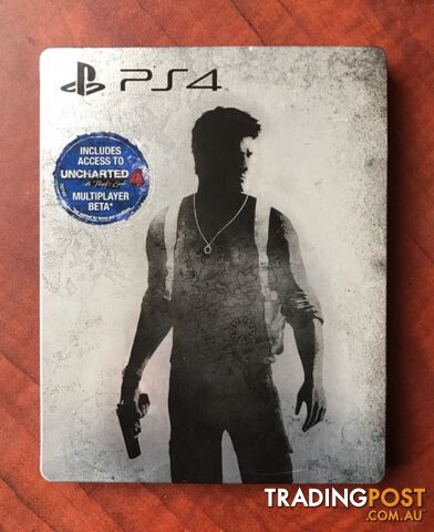 Ps4 Uncharted Nathan Drake Collection. STEEL CASE $35 or Swap/Trade
