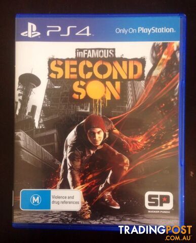 Ps4 PRO ENHANCED* Infamous Second Son. Excellent Condition $25 or Swap