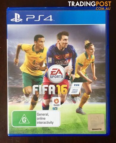 Ps4 FIFA 16. Perfect Condition. $25 or Swap/Trade